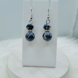 Multicolored Beaded Earrings Style 201